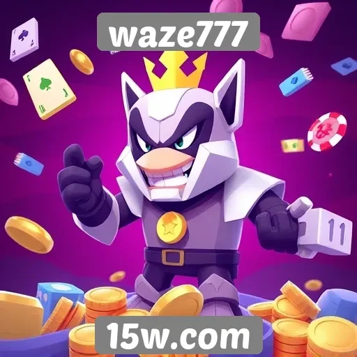 Visão geral das ofertas de jogos no waze777